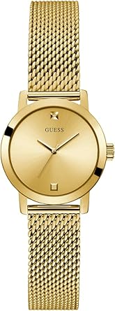 GUESS Reloj para mujer de 0.984 in - pulsera de tono oro, rosa